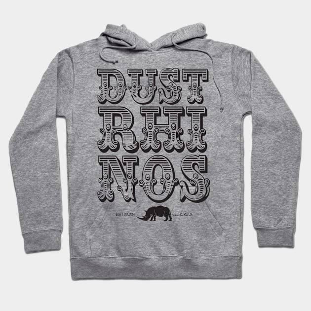 Dust Rhinos Big Top Hoodie by Dust Rhinos Swag Store